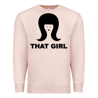 Pale Pink that girl Premium Sweatshirt - DesigneFamous