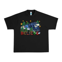 Black believe polar express christmas trees Urban Heavy Tee - FaDigitalArtStudio