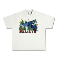 Pistachio believe polar express christmas trees Urban Heavy Tee - FaDigitalArtStudio