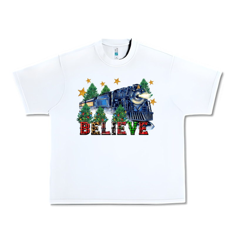 Believe Polar Express Christmas Trees Urban Heavy Tee by FaDigitalArtStudio | Teevron