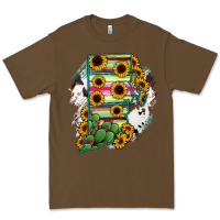Cacao Rhode island State aMp Premium Tee - RanaPortraitStore