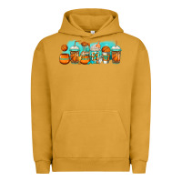 Pigment Peanut Butter basketball coffee cups Urban Hoodie - Jasminsmagicworld