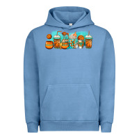 Pigment Pebble Blue basketball coffee cups Urban Hoodie - Jasminsmagicworld