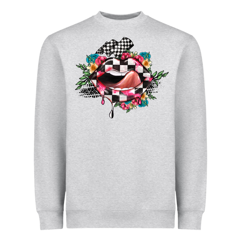 Race Lip Heavyweight Sweatshirt by JahusDesignShop | Teevron