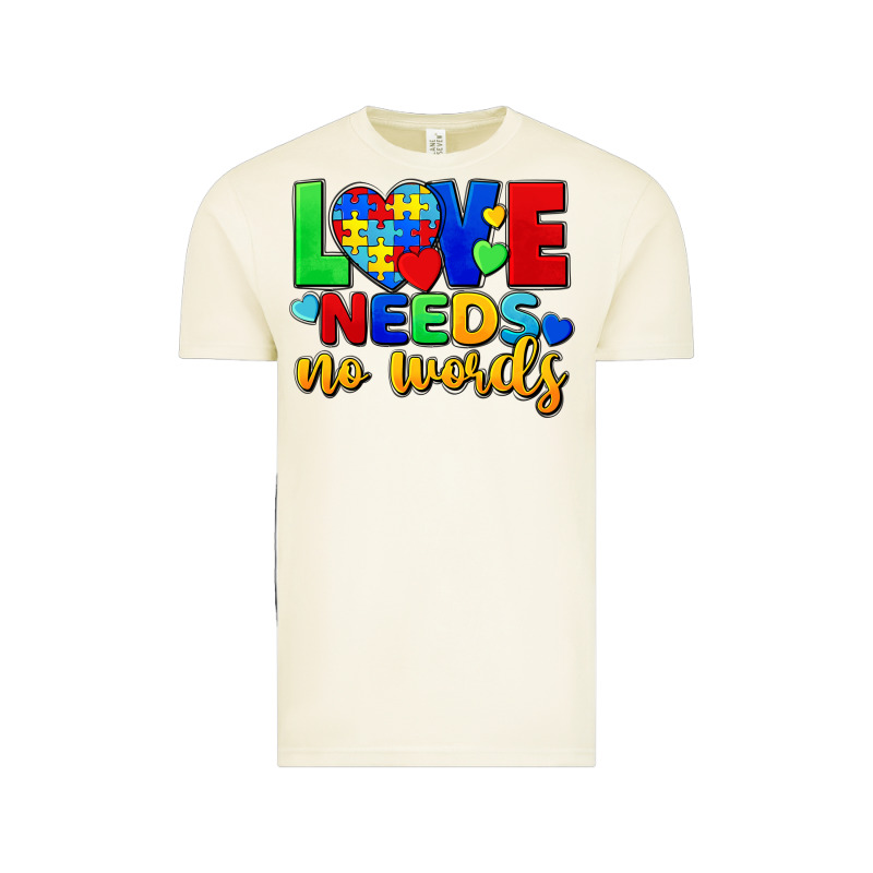 Love Needs No Words Vintage Tee by FaDigitalArtStudio | Teevron