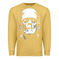 Antique Gold frankenstein Premium Sweatshirt - DesigneFamous