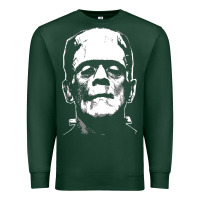 Sports Green frankenstein Premium Sweatshirt - DesigneFamous