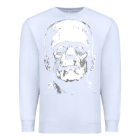 White frankenstein Premium Sweatshirt - DesigneFamous