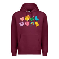 Burgundy st patrick's lucky charms Premium Hoodie - Artiststas