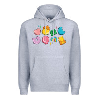 Heather Grey st patrick's lucky charms Premium Hoodie - Artiststas