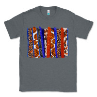 Charcoal Heather Basketball brushstroke Classic Tee - HowdyJamesFarm