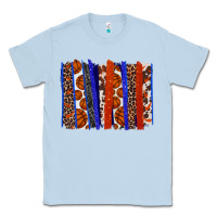 Dusty Blue Basketball brushstroke Classic Tee - HowdyJamesFarm