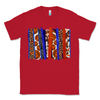 Red Basketball brushstroke Classic Tee - HowdyJamesFarm