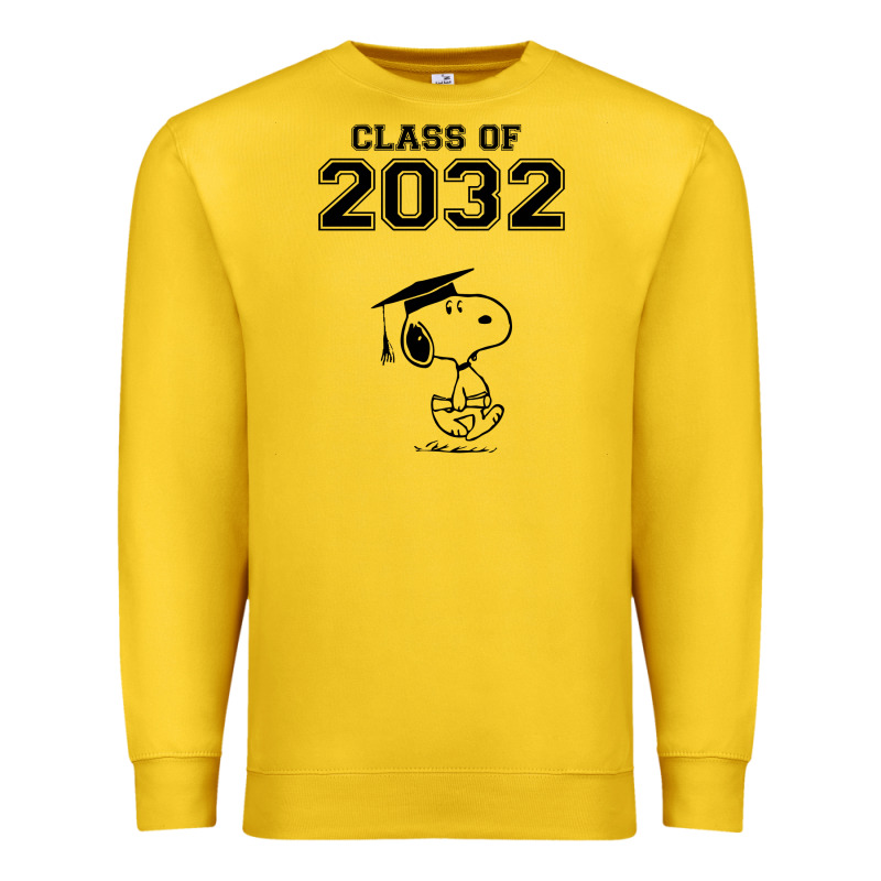 Funny Graduation Class Of 2032 Premium Sweatshirt by DesigneFamous | Teevron