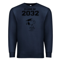 Navy funny graduation class of 2032 Premium Sweatshirt - DesigneFamous