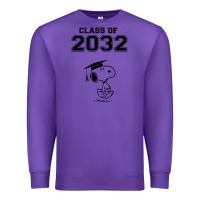 Purple funny graduation class of 2032 Premium Sweatshirt - DesigneFamous