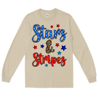 Mushroom stars & stripes Long Sleeve Tee - BundleAndBundleShop