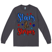 Smoke stars & stripes Long Sleeve Tee - BundleAndBundleShop