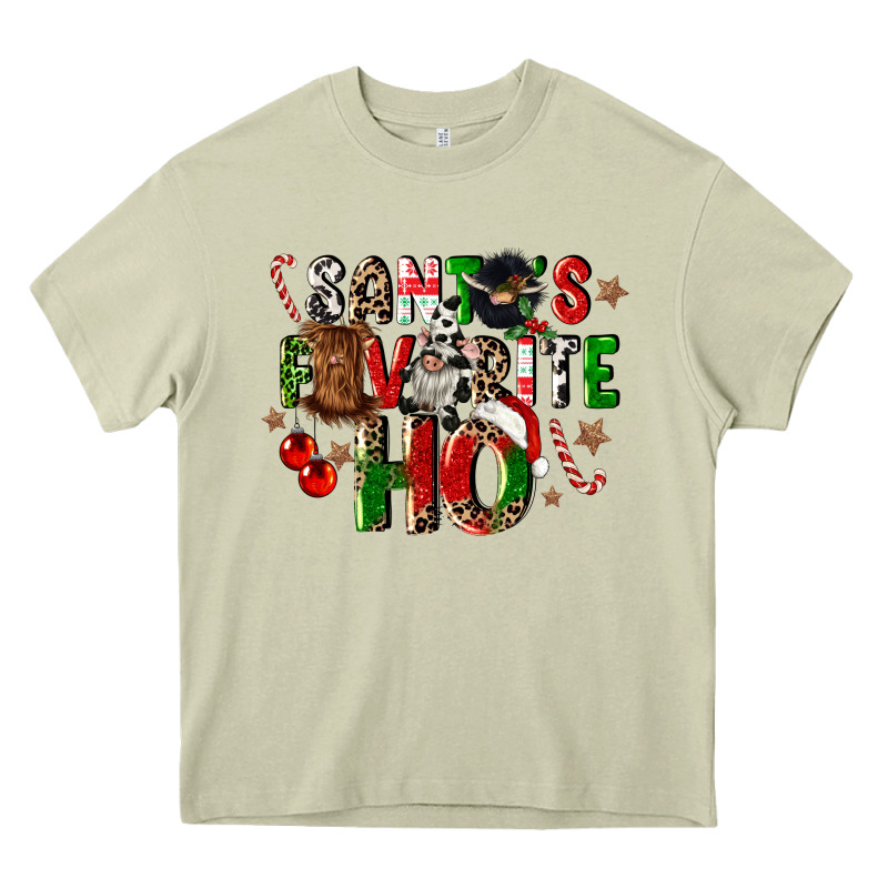 Santas Favorite Ho Heavy Core Tee by CowGirlArtShop | Teevron