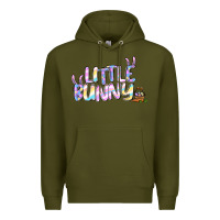 Army Green easter little bunny Premium Hoodie - Jasminsmagicworld
