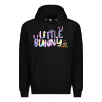 Black easter little bunny Premium Hoodie - Jasminsmagicworld