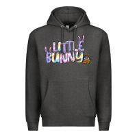 Charcoal Heather easter little bunny Premium Hoodie - Jasminsmagicworld