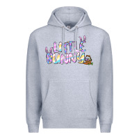 Heather Grey easter little bunny Premium Hoodie - Jasminsmagicworld