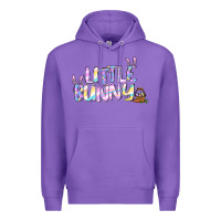 Purple easter little bunny Premium Hoodie - Jasminsmagicworld