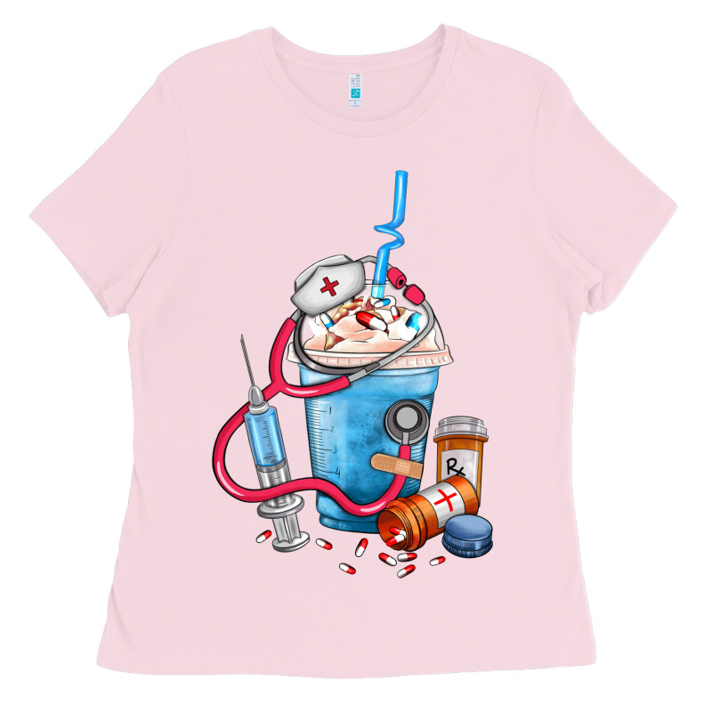 Nurse Frappe Coffee Ladies Tee by FaDigitalArtStudio | Teevron