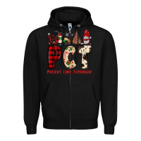 Black pct patient care technician  christmas Zipper Hoodie - JahusDesignShop