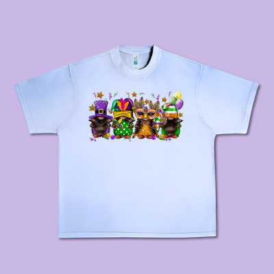 Mardi Gras Afro Gnomies Urban Heavy Tee Designed By Fadigitalartstudio