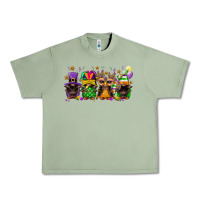 Oil Green mardi gras afro gnomies Urban Heavy Tee - FaDigitalArtStudio