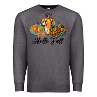 Charcoal Heather hello fall Premium Sweatshirt - JahusDesignShop