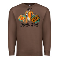 Chestnut hello fall Premium Sweatshirt - JahusDesignShop
