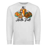 Oatmeal Heather hello fall Premium Sweatshirt - JahusDesignShop