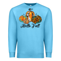 Ocean Blue hello fall Premium Sweatshirt - JahusDesignShop