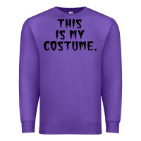 Purple halloween costume ideas Premium Sweatshirt - DesigneFamous