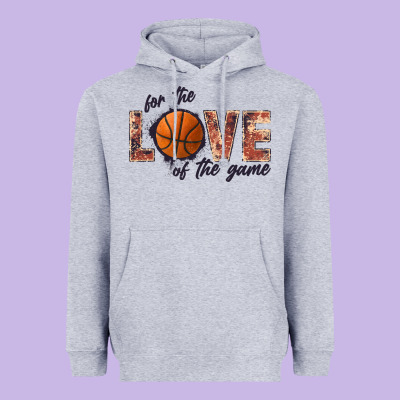 Basketball Love Of The Game Heavyweight Hoodie Designed By Jahusdesignshop