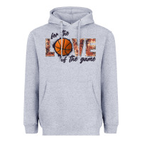 Heather Grey basketball love of the game Heavyweight Hoodie - JahusDesignShop
