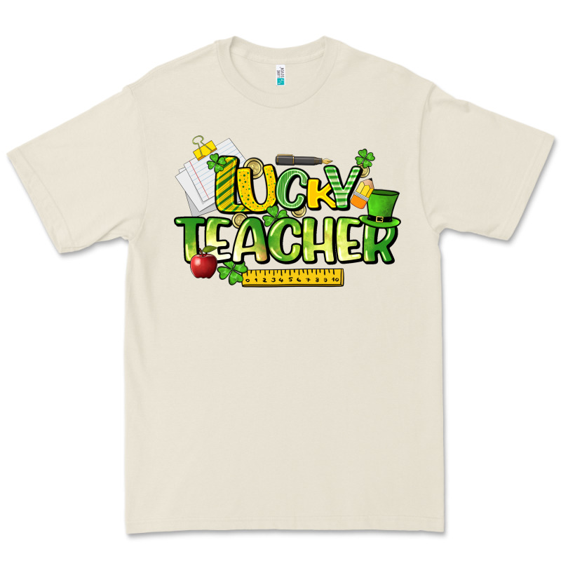 Lucky Teacher St. Patrick's Day Premium Tee by HowdyJamesFarm | Teevron