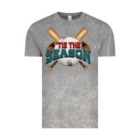 Cloud Rock 'tis the season baseball Vintage Tee - FaDigitalArtStudio