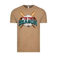 'tis The Season Baseball Vintage Tee | Teevron