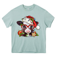Arona Christmas baby cow Heavy Core Tee - Jasminsmagicworld