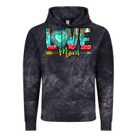 Cloud Black Love Mom Vintage Hoodie - CowhideDigitalArt