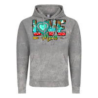 Cloud Rock Love Mom Vintage Hoodie - CowhideDigitalArt