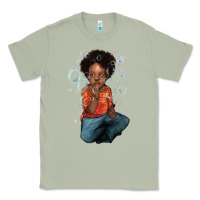Matcha Afro black boy Classic Tee - HowdyJamesFarm