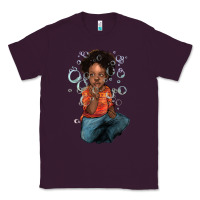 Plum Afro black boy Classic Tee - HowdyJamesFarm