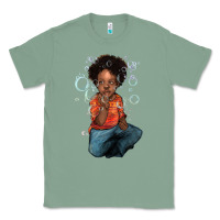 Sage Afro black boy Classic Tee - HowdyJamesFarm