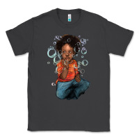 Smoke Afro black boy Classic Tee - HowdyJamesFarm
