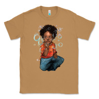 Toasted Coconut Afro black boy Classic Tee - HowdyJamesFarm